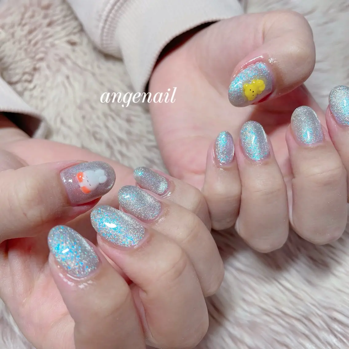 ネイル 持ち込み ハンドネイル オーナーネイリスト MAKIのネイルデザイン