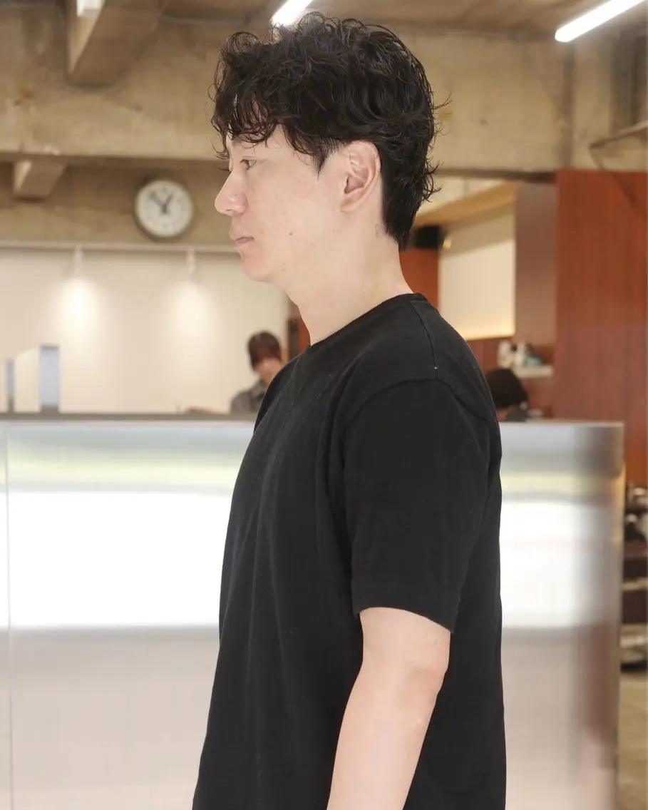 ショート メンズ カット (𝐡)𝐰𝐢𝐦 Nagiのヘアスタイル