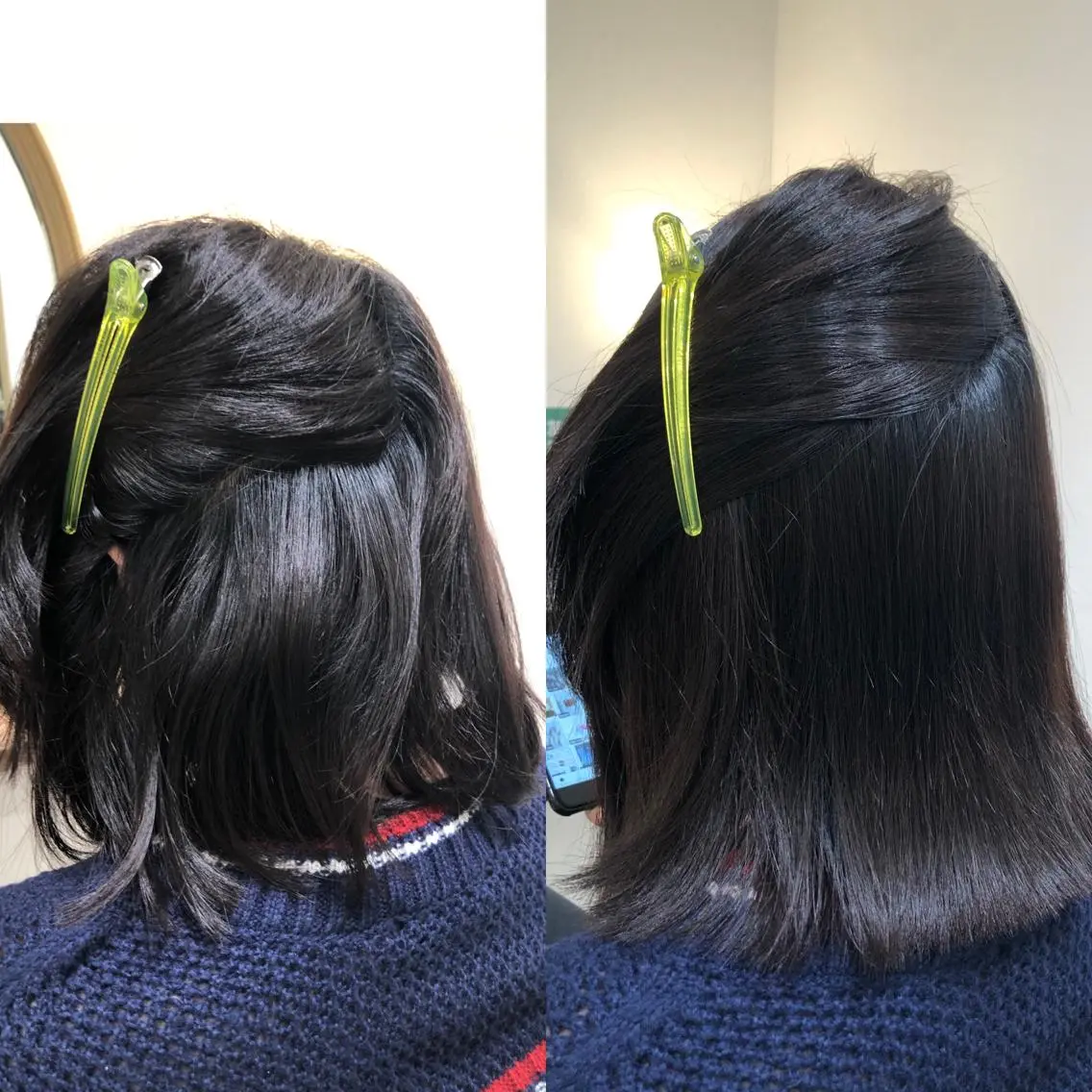 ミディアム パーマ 縮毛矯正/髪質改善 予約はリクエストからのヘアスタイル
