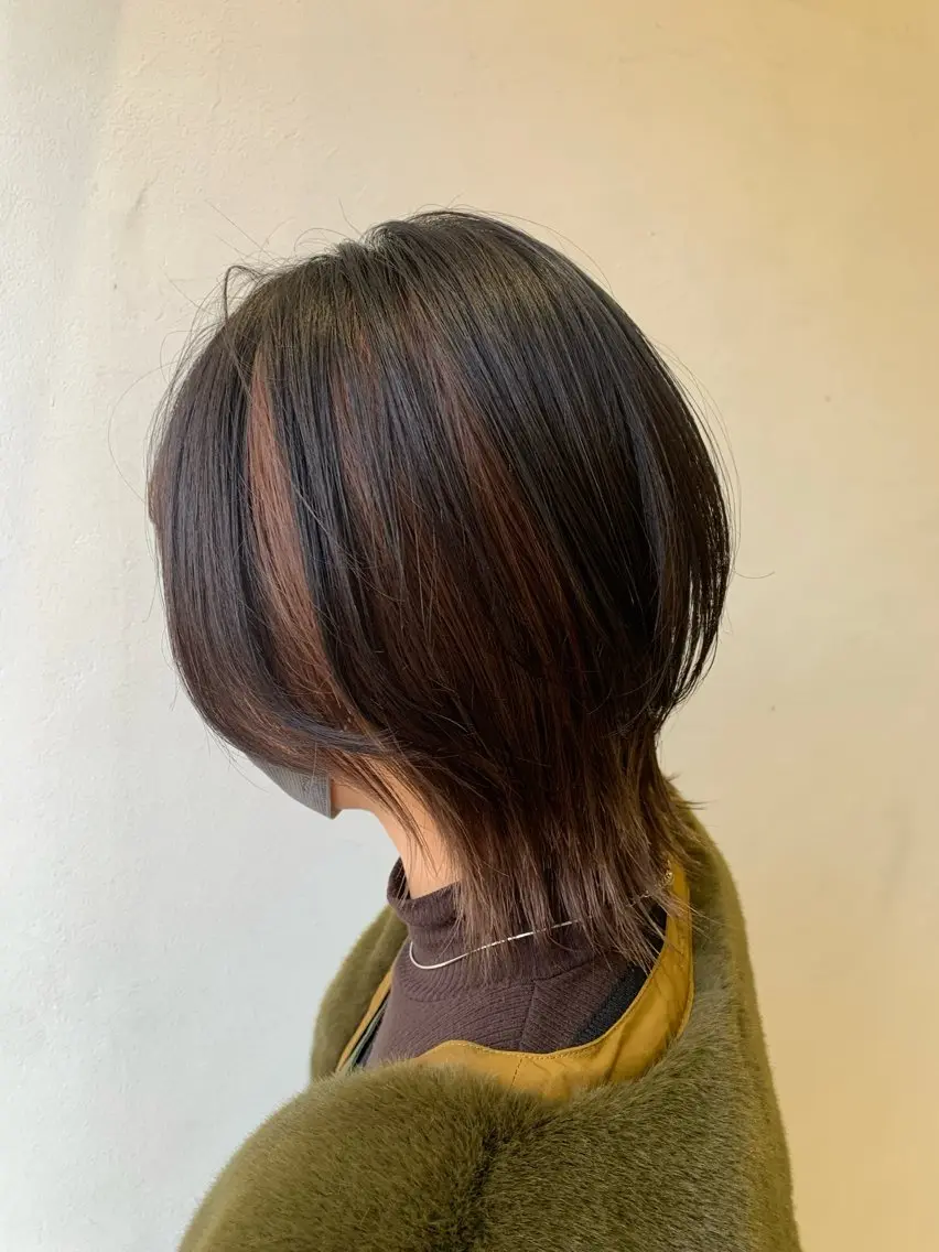 【🌟ダメージレス🌟】カット+ブリーチ無しダブルカラー+2stepトリートメントの写真