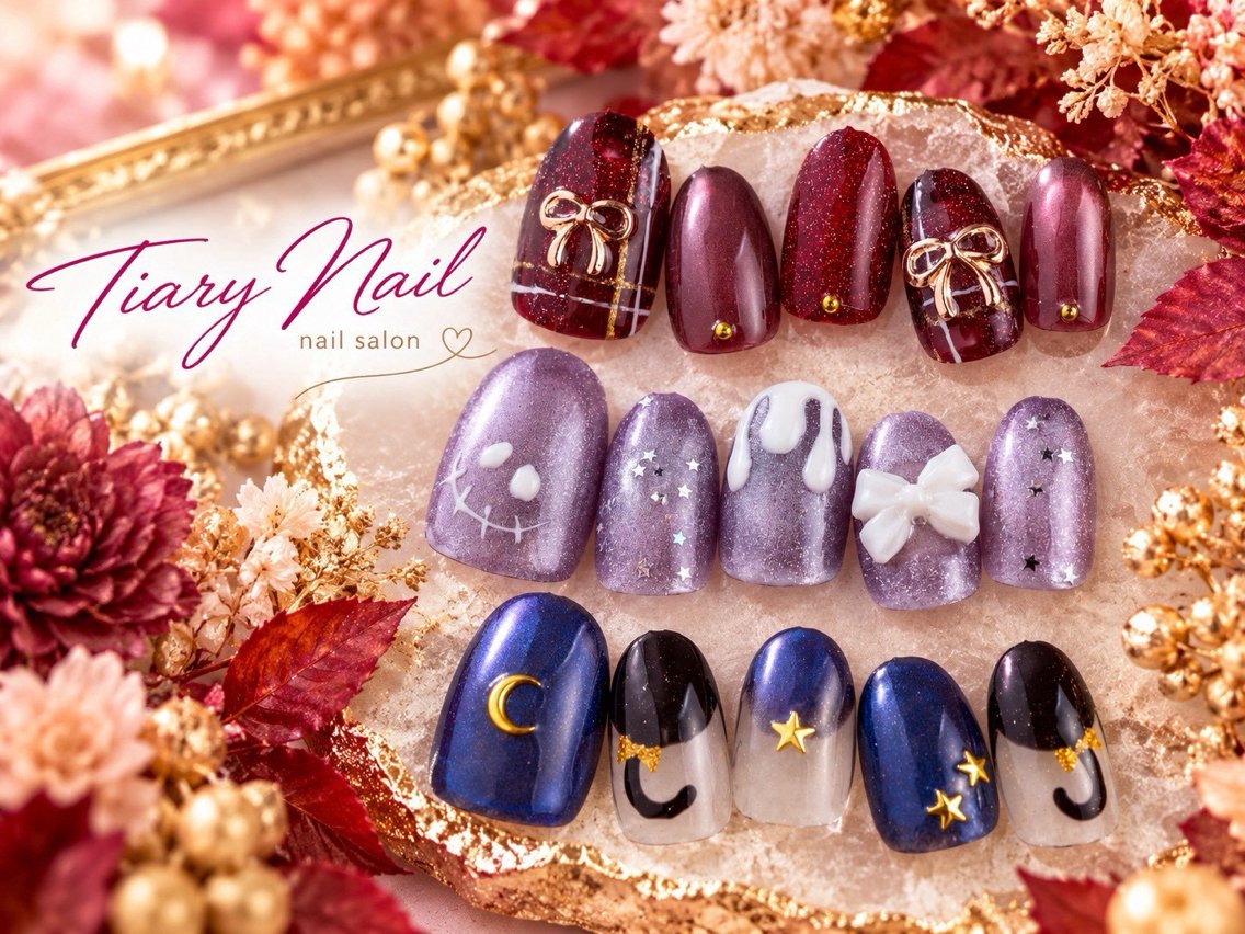 ネイル ハンドネイル TiaryNail 💎Kのネイルデザイン