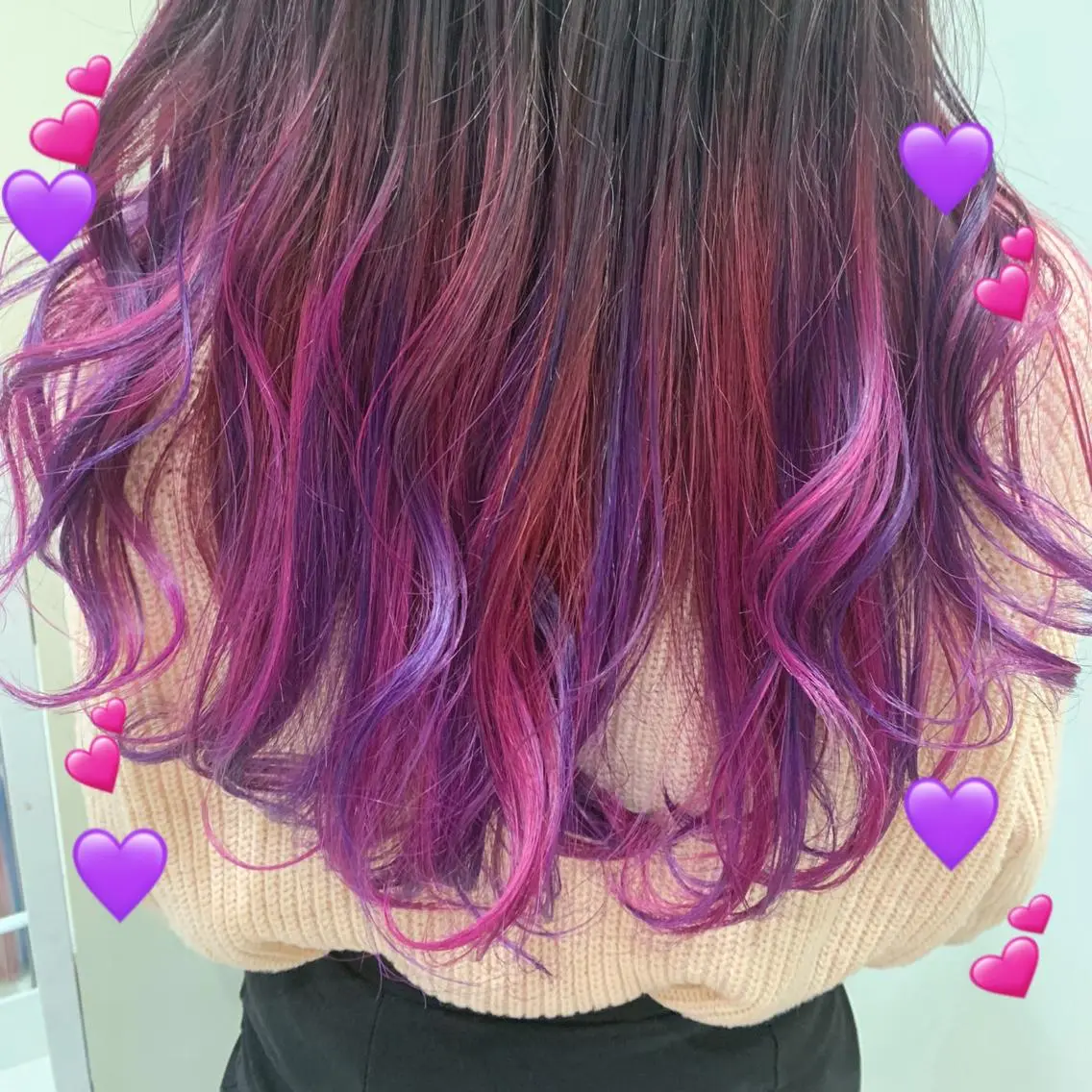 ミディアム カラー カット トリートメント 新宿駅近♡個室 ♡関口三都季🌜のヘアスタイル