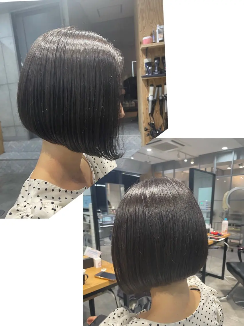 ショート カット ヘアカラー トリートメント 💫newi💫村上 孝一のヘアスタイル