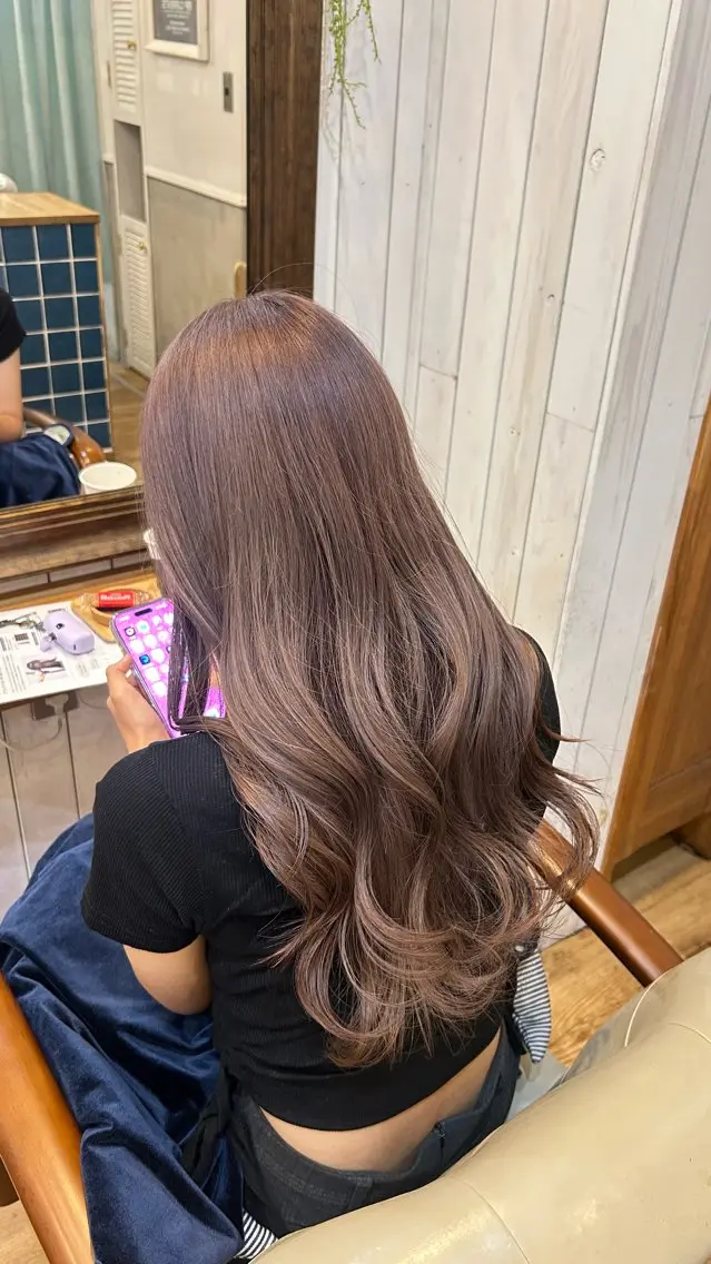 ロング 🦋韓国風レイヤー 🦋AYANE⁎⁺˳のヘアスタイル