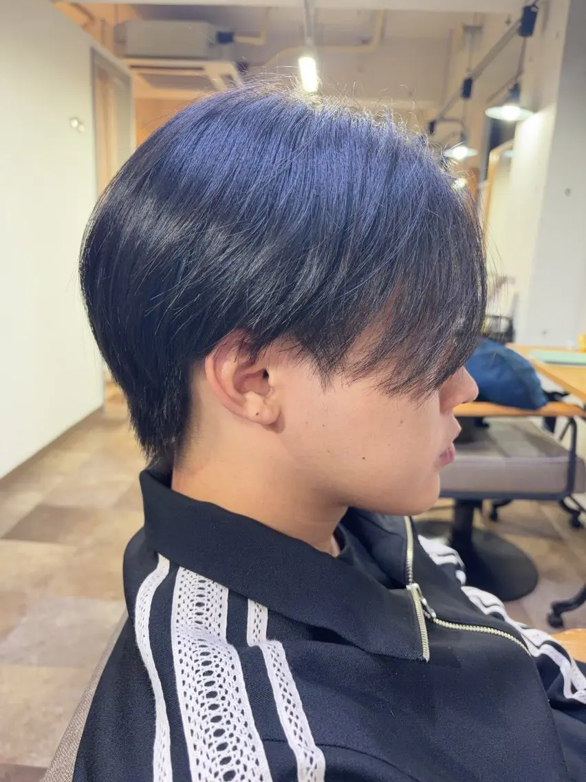 メンズ センターパート 溝の口/アシスタント /Ranのヘアスタイル