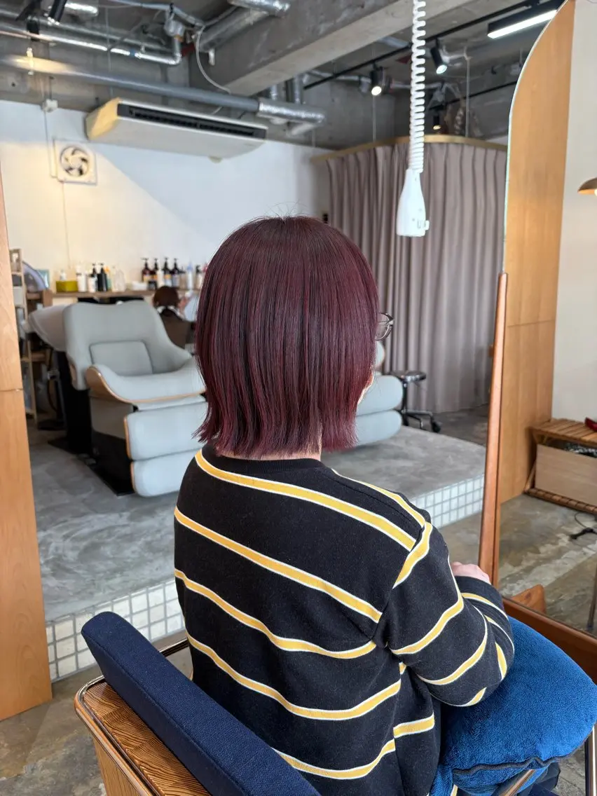ショート カット ヘアカラー 樽川 紗月のヘアスタイル