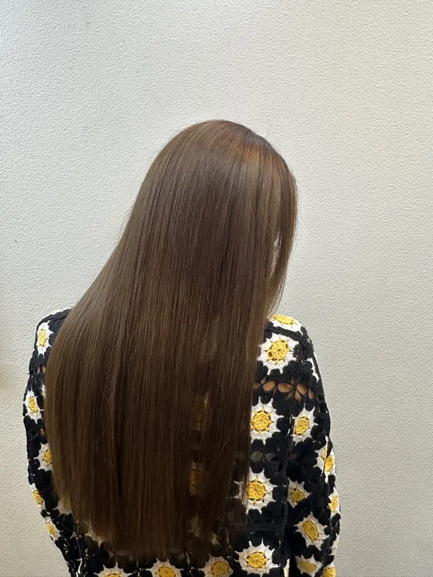 ロング カラー ベージュカラー ✨柏💎ikumi 💎✨のヘアスタイル