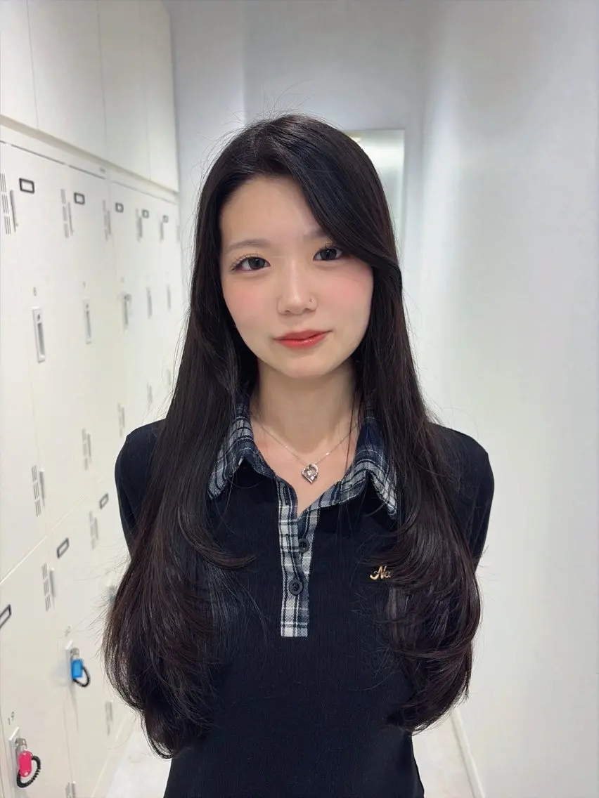 ロング ヘアカラー トリートメント 💗透明感カラー🫧 Ruka🎀のヘアスタイル
