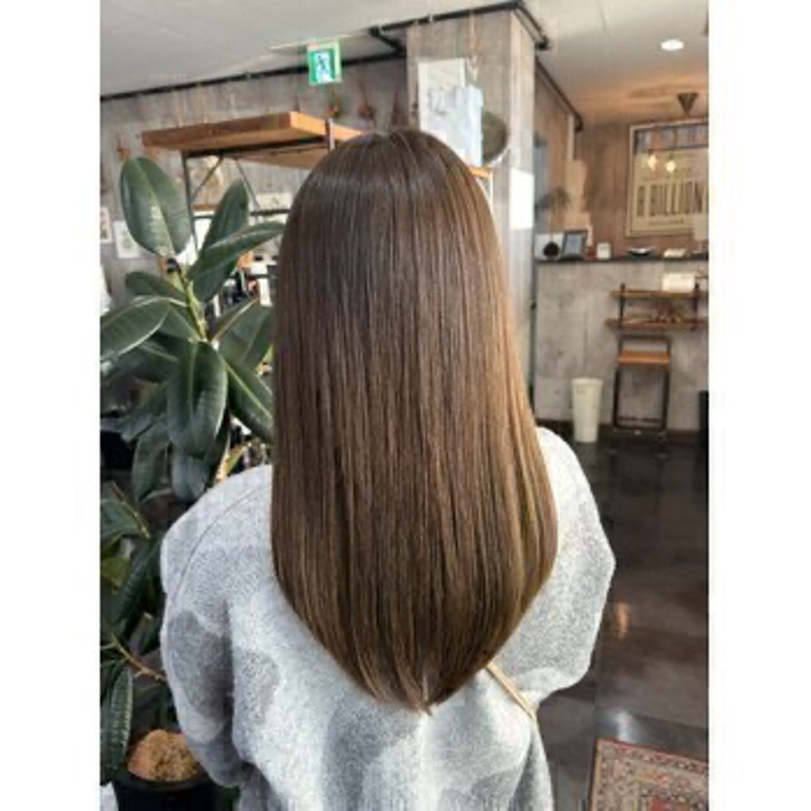 セミロング 新田 修司のヘアスタイル