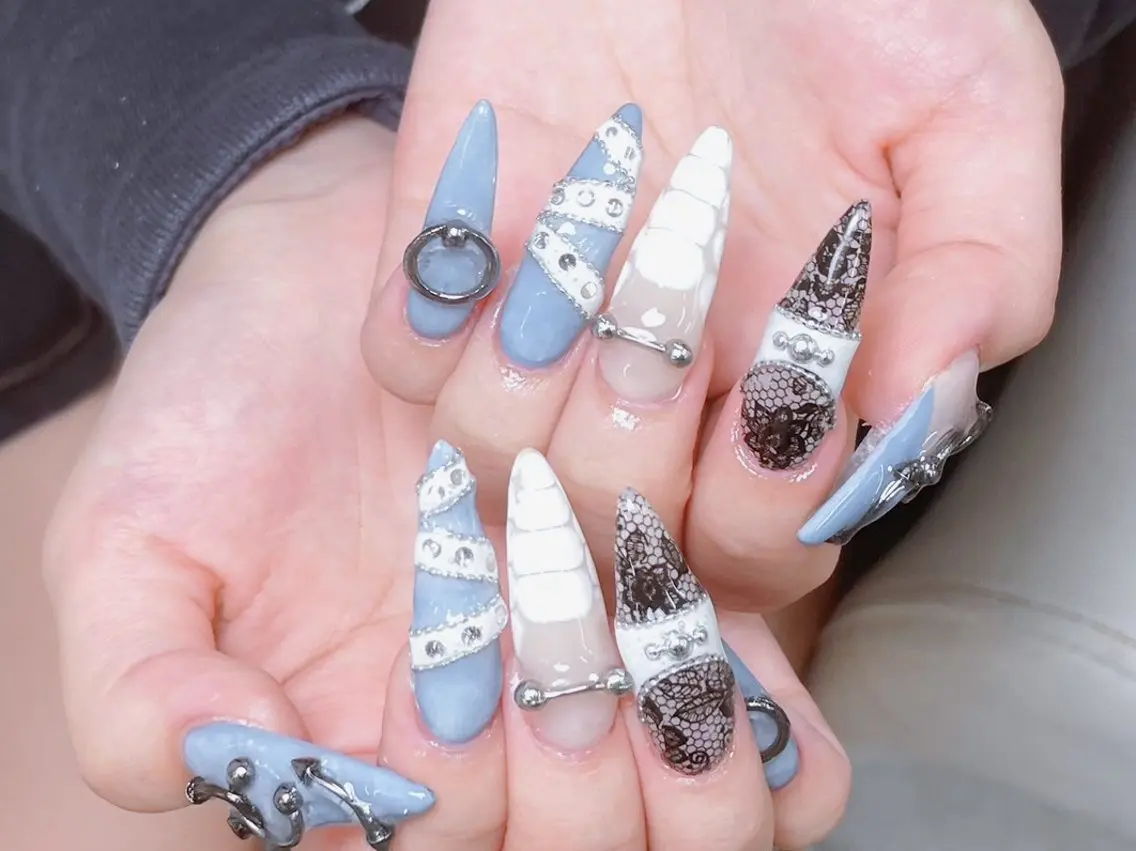 ネイル lucky nail 歌舞伎町のネイルデザイン