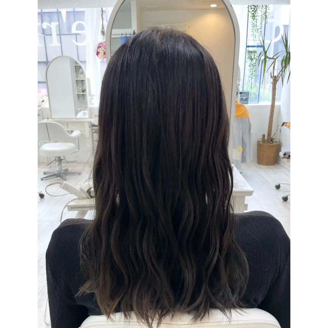 ロング カラー ヘアアレンジ カット ヘアカラー トリートメント 町田 あみのヘアスタイル