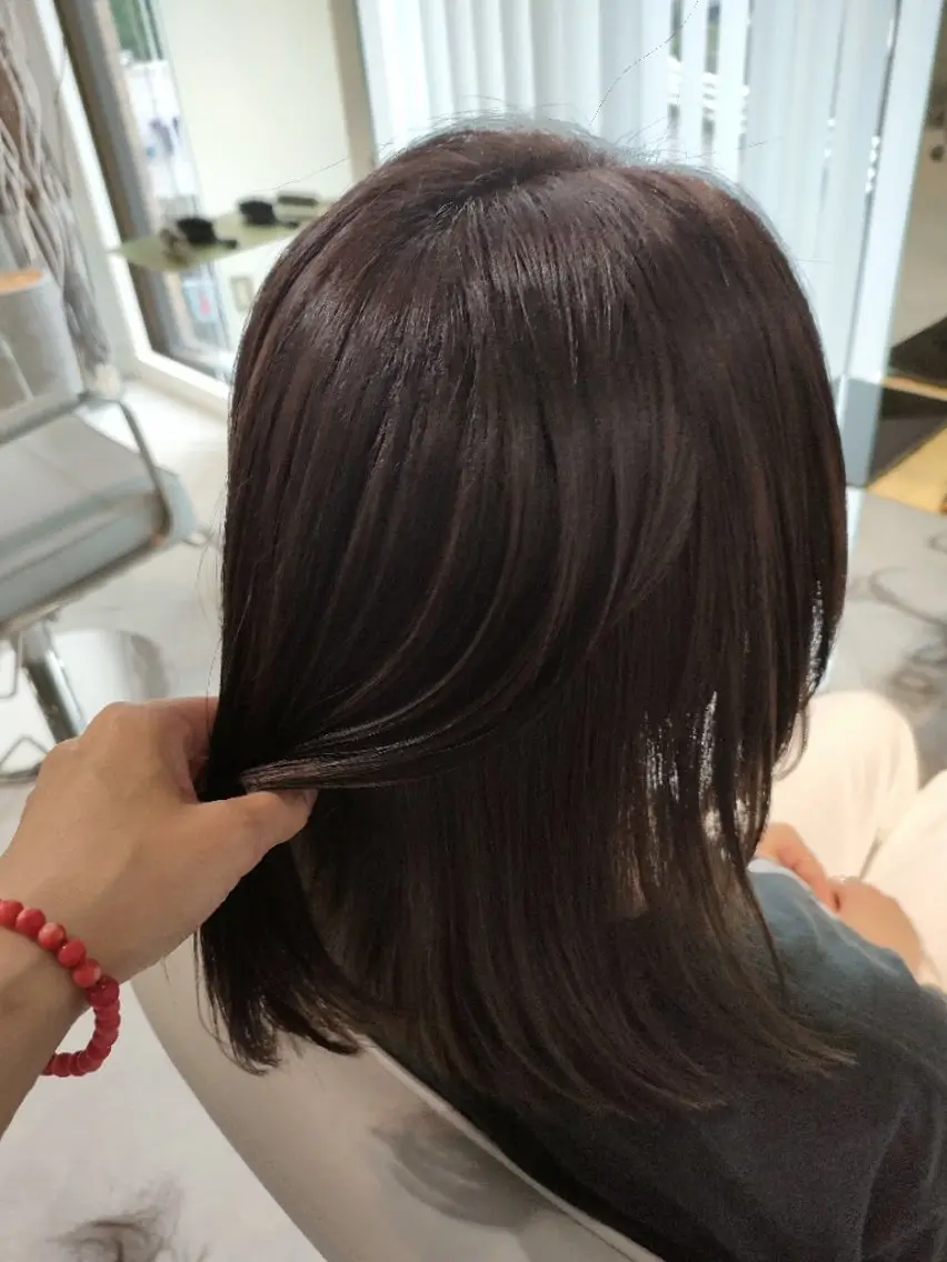 リタッチカラー ショートスパ＋しっかりケアしたいトリートメント込!!の写真