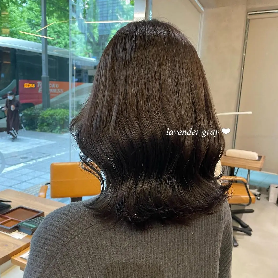 カラー ヘアアレンジ ブリーチ 透明感カラー ラベンダーカラー ブリーチなしカラー ピンクカラー 𝙢𝙞𝙮𝙪🎀 girly hairのヘアスタイル