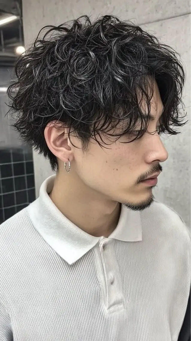 ショート カラー メンズ ヘアカラー 🍒モテ暖色カラー × うる艶✧ ゆなのヘアスタイル