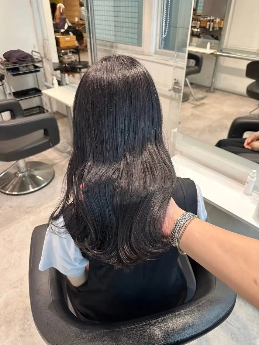 カラー カット 縮毛矯正 トリートメント ヘッドスパ ヘアセット ブリーチなし透明感 💗RYOTAのヘアスタイル
