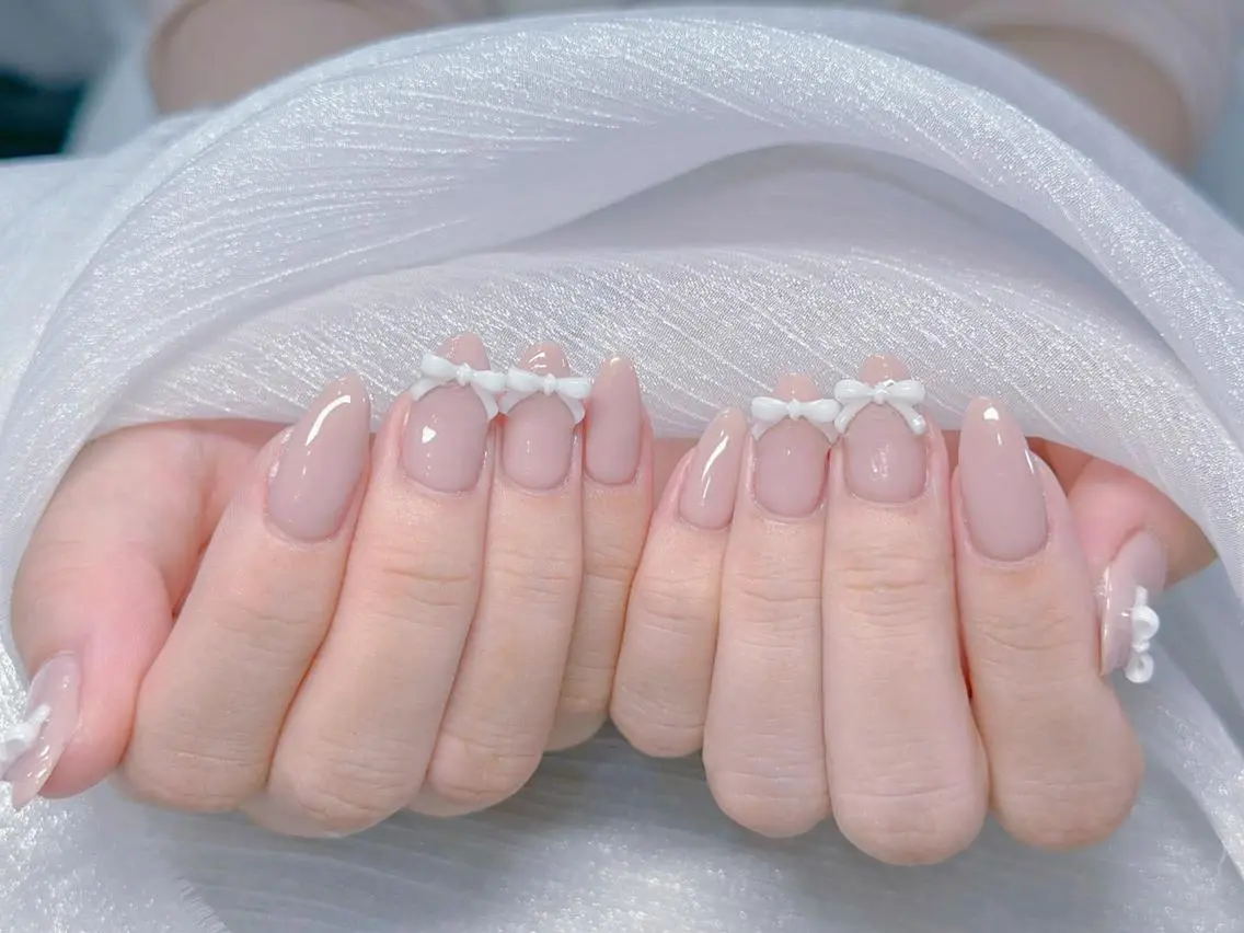 ロング カラー グラデーションカラー 韓国風ヘア ハンドネイル 高橋 ユキのネイルデザイン