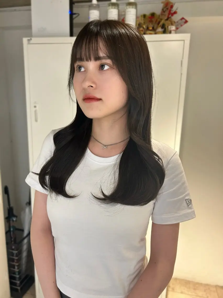 ロング Ogane Mikotoのヘアスタイル