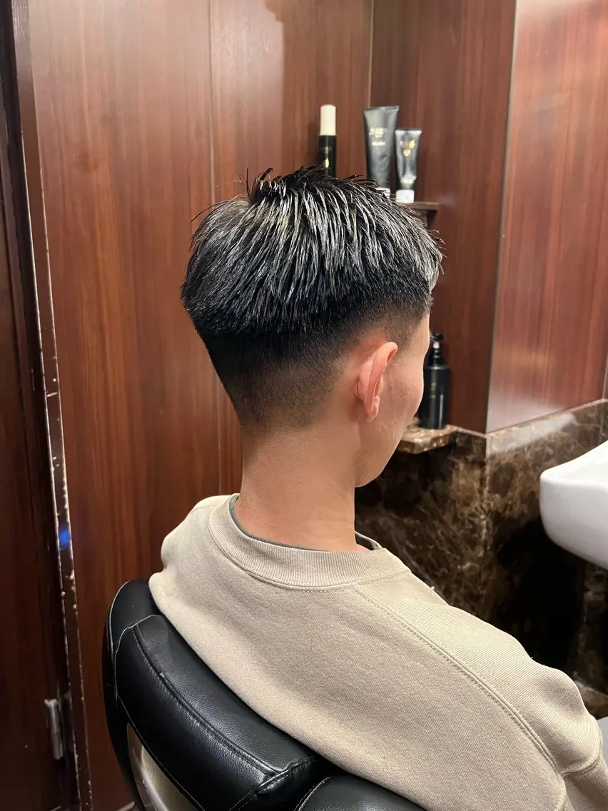 ショート メンズ 長野 風人のヘアスタイル