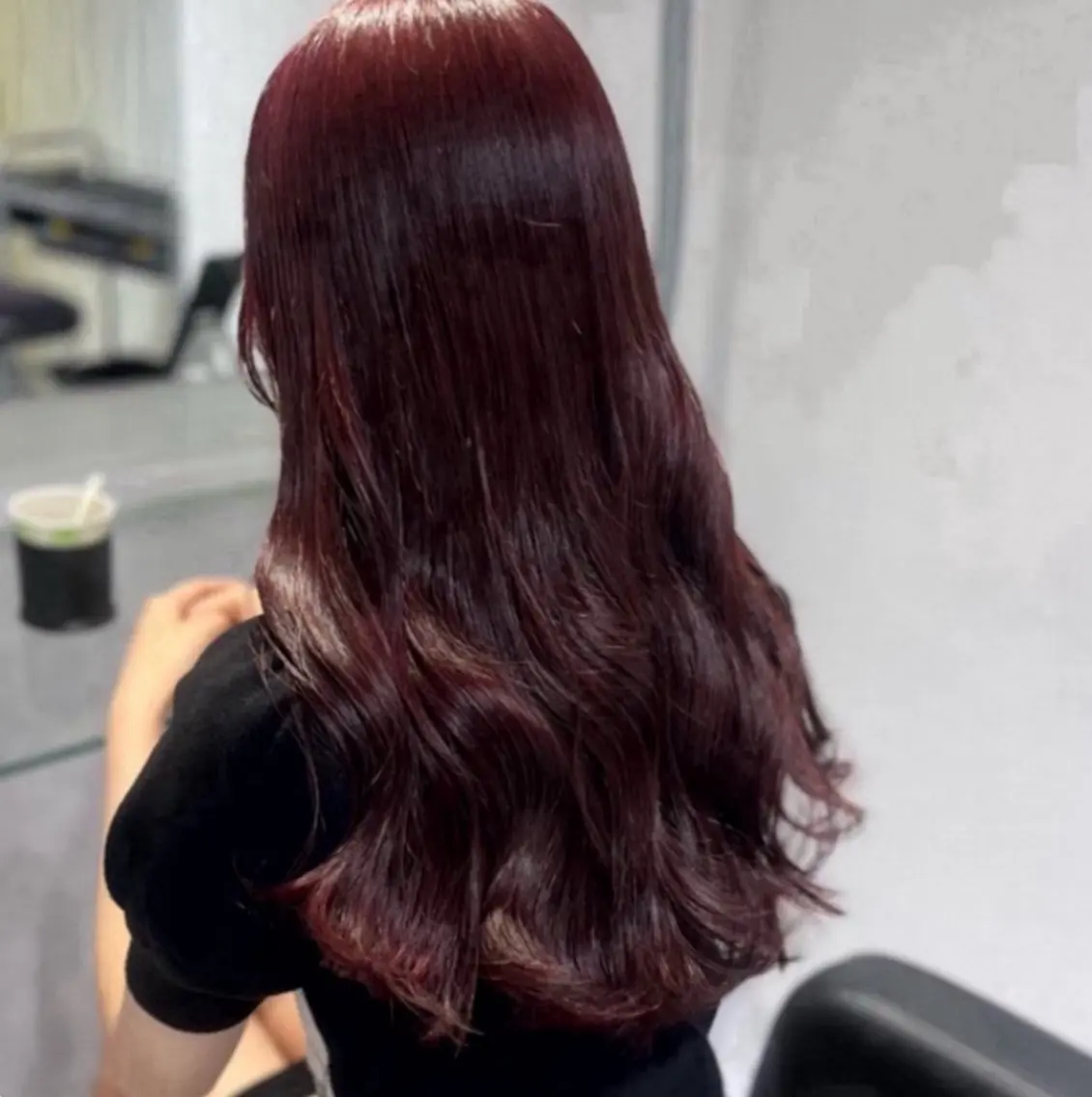 ロング カラー 🫧うる艶トレンド 🫧透明感カラーのヘアスタイル