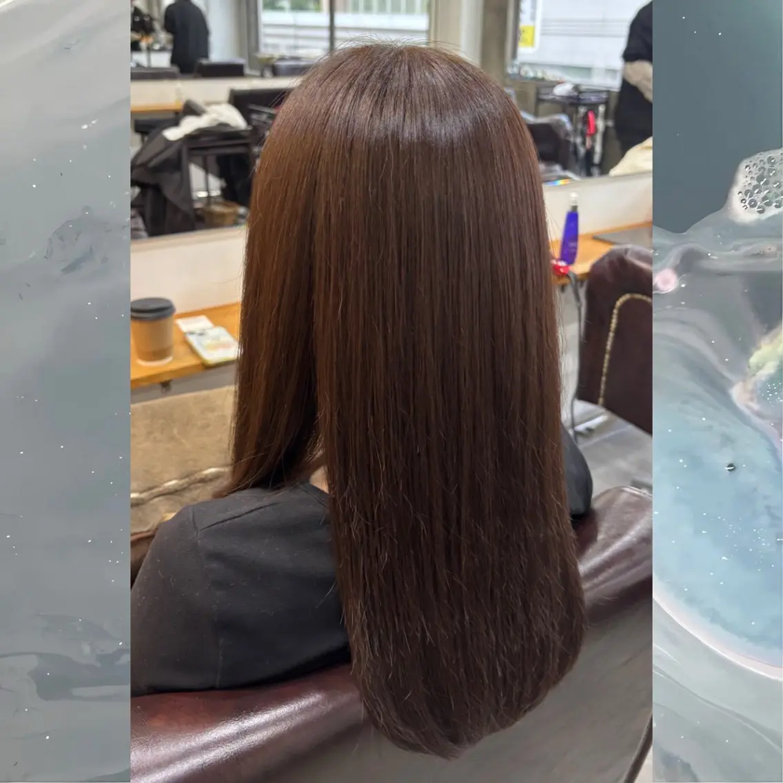 セミロング カラー カット ヘアカラー 河原 彩心【練習モデル】のヘアスタイル