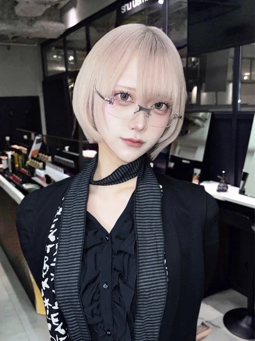 ショート ショートボブ ボブ 似合わせカット ショートヘア 奥山 みのりのヘアスタイル