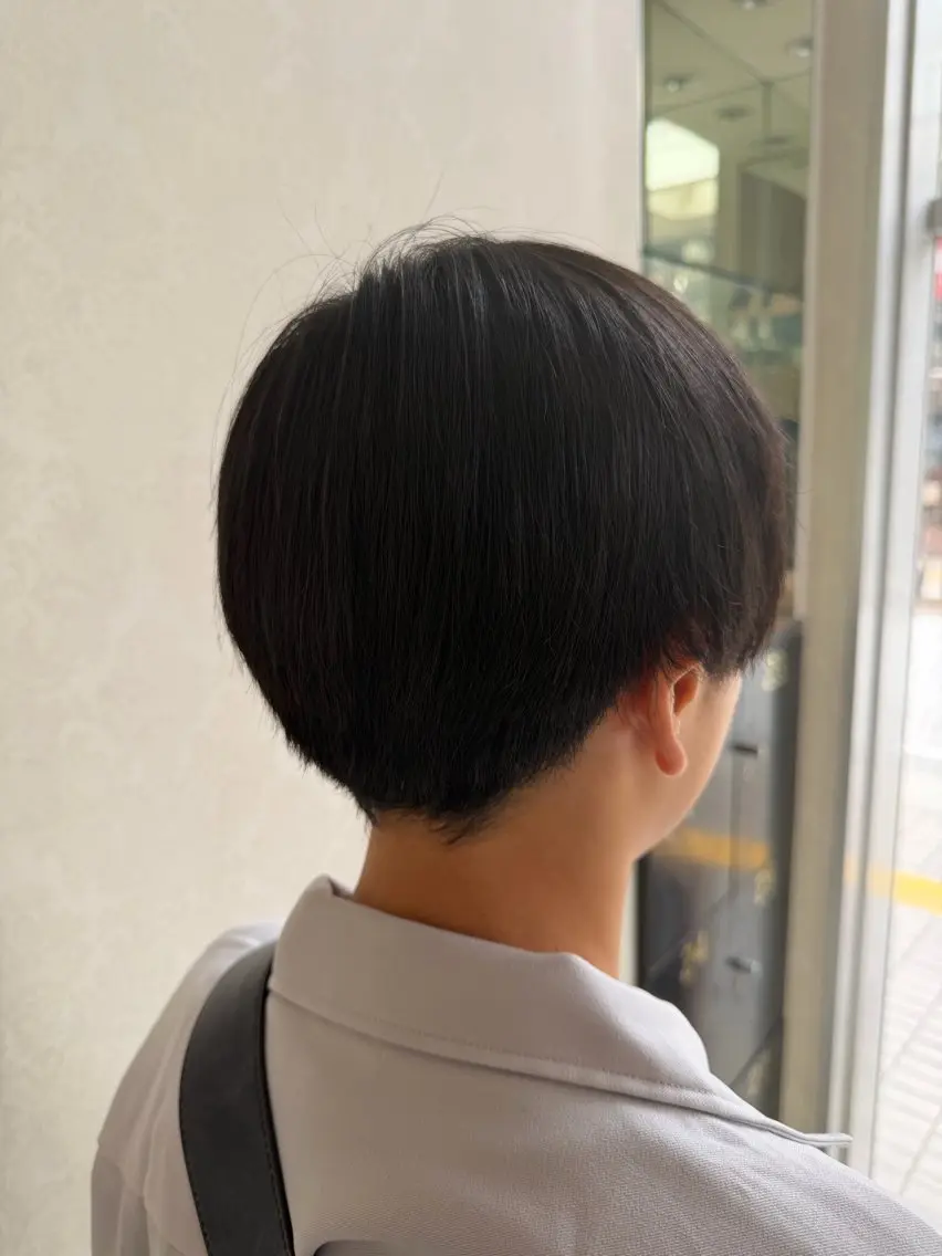 カット 縮毛矯正 トリートメント 野首 京佑のヘアスタイル