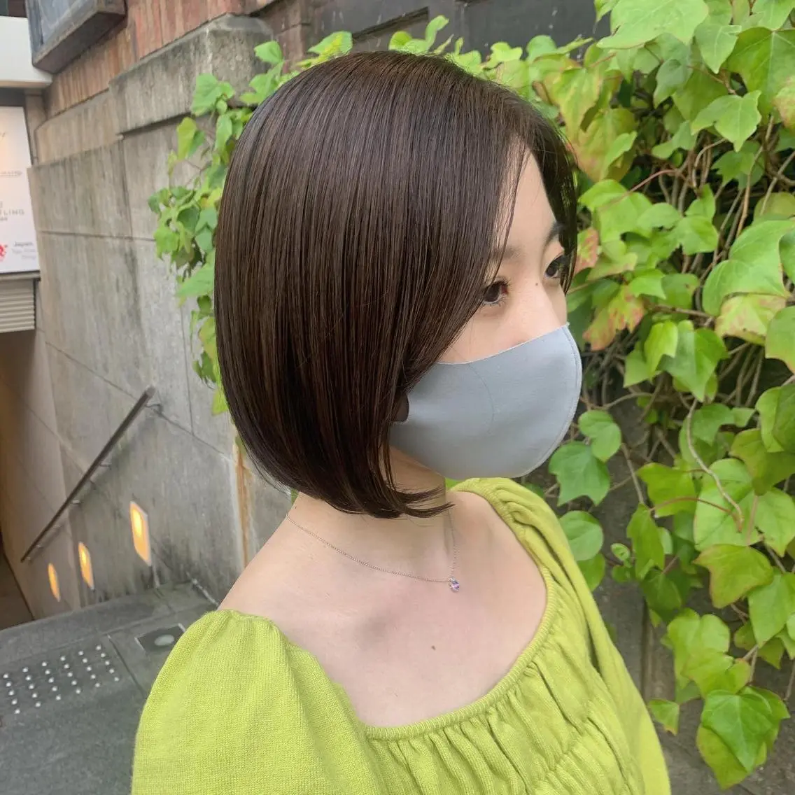 ミディアム 髪質改善 RYOのヘアスタイル