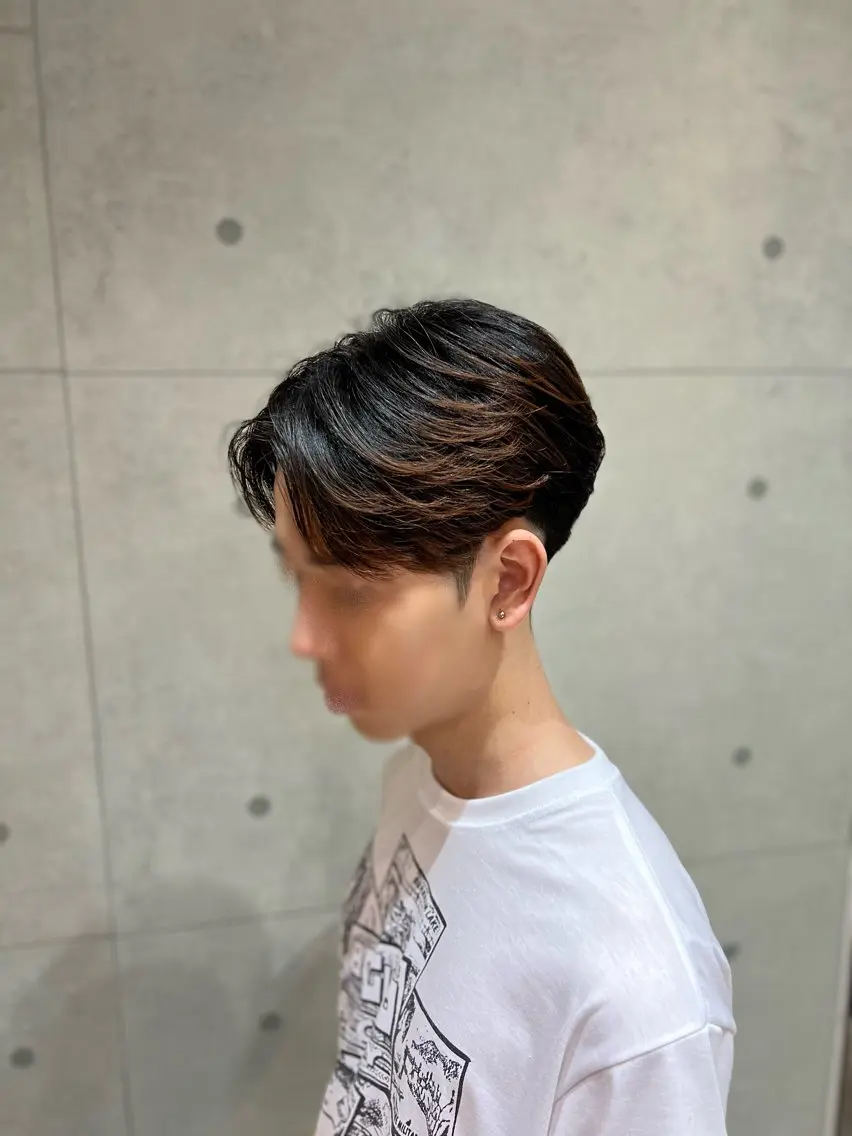 パーマ メンズ カット 松村 菜美のヘアスタイル
