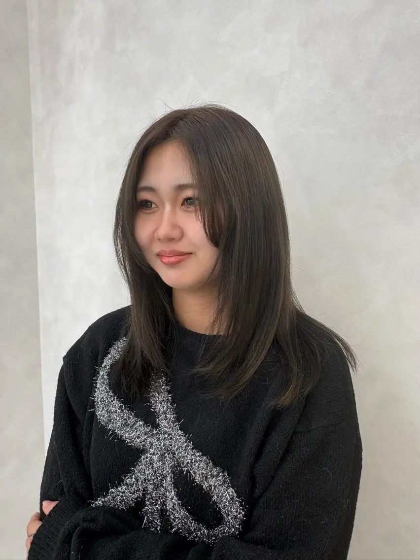 艶カラー+トリートメント🫧の写真