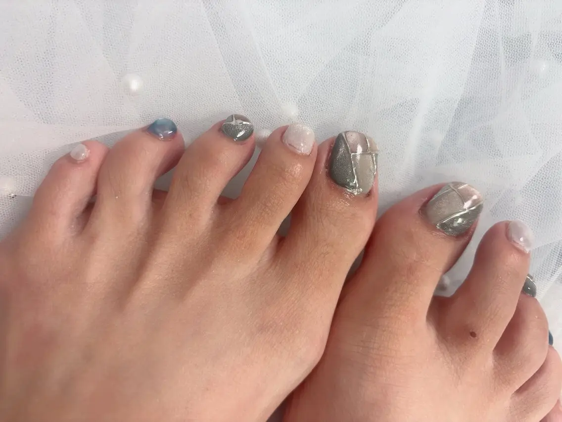 ネイル フットネイル フットネイル Nail Salon __j Shinoのネイルデザイン
