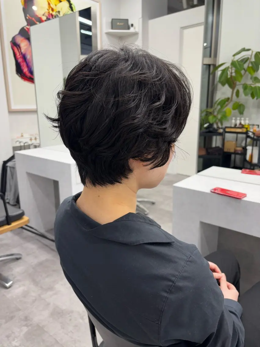 ショート カット 門崎未依/レイヤー/ メンズカット🪿🌼のヘアスタイル