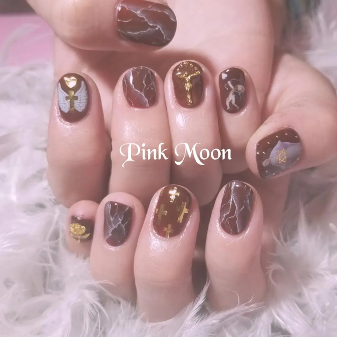 ネイル その他(ネイル) PinkMoon Nozomiのネイルデザイン