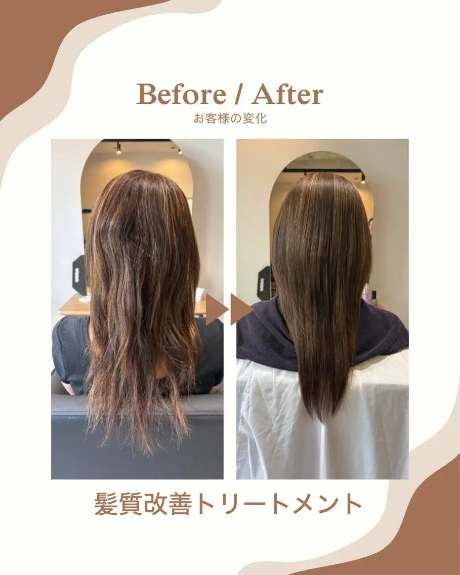 ロング トリートメント ヘアサロン soar yuuki🕊️のヘアスタイル