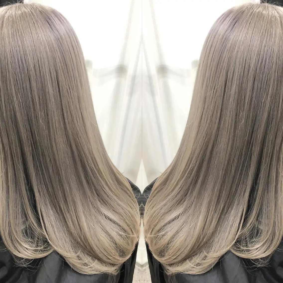ロング 比嘉 翼のヘアスタイル