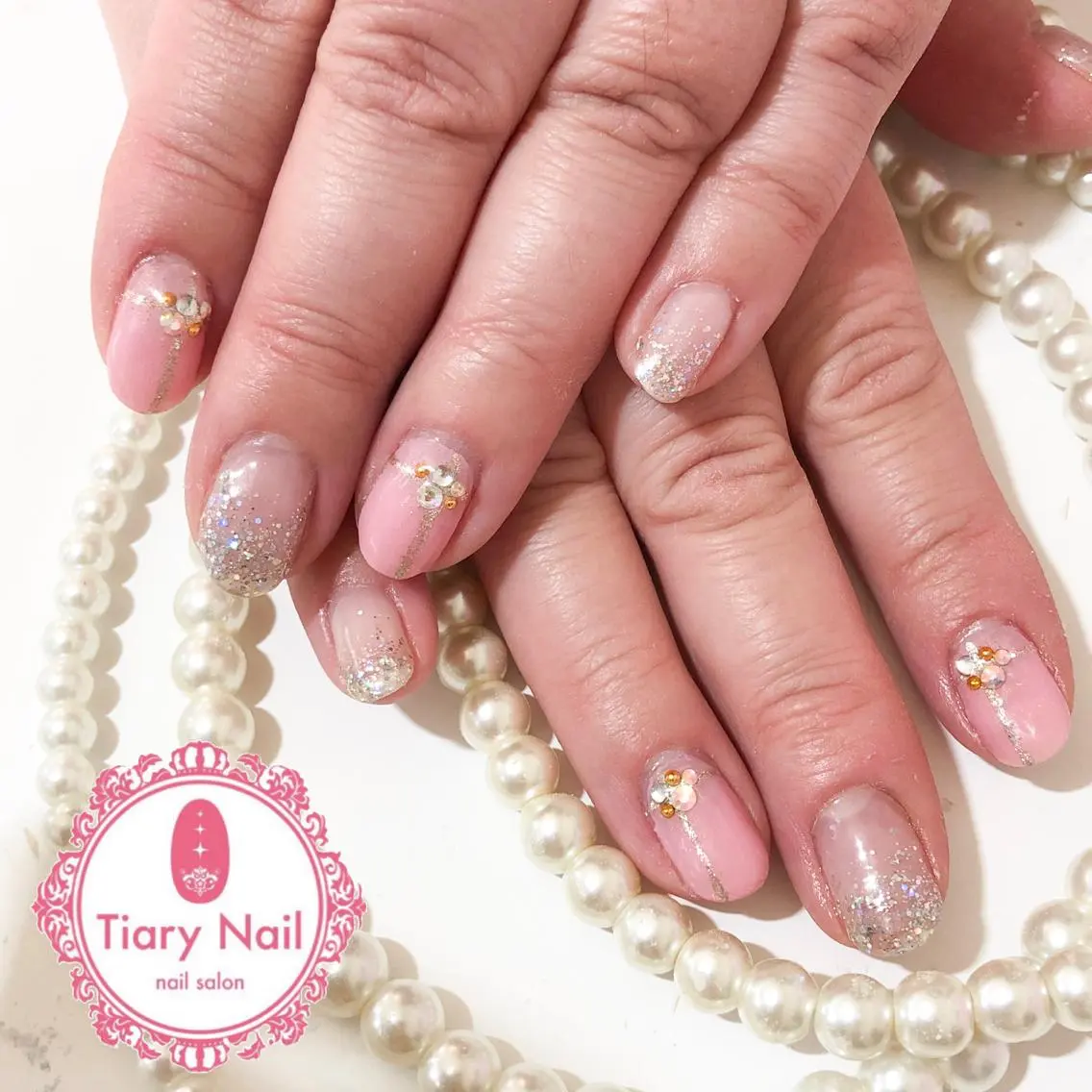 ネイル tiarynail K K🐼のネイルデザイン
