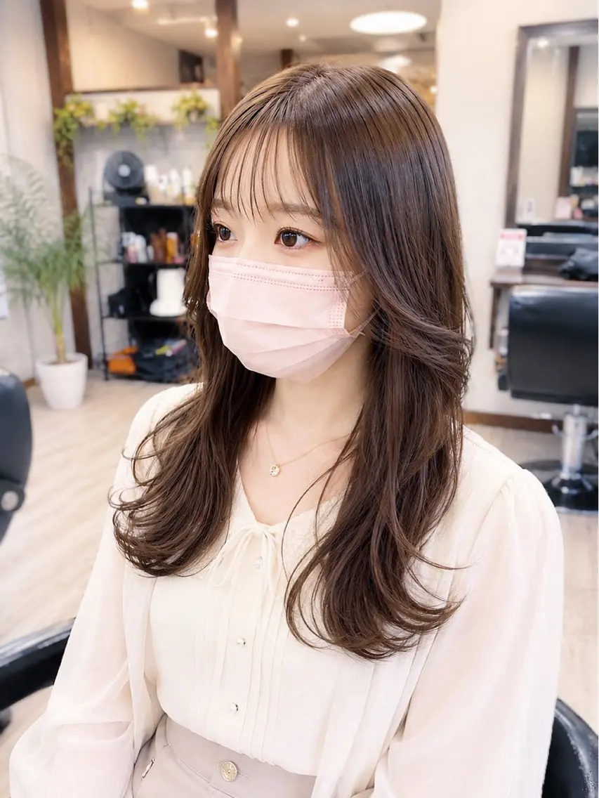 ロング カラー くびれヘア ＊横浜駅＊ 金子 誠也のヘアスタイル