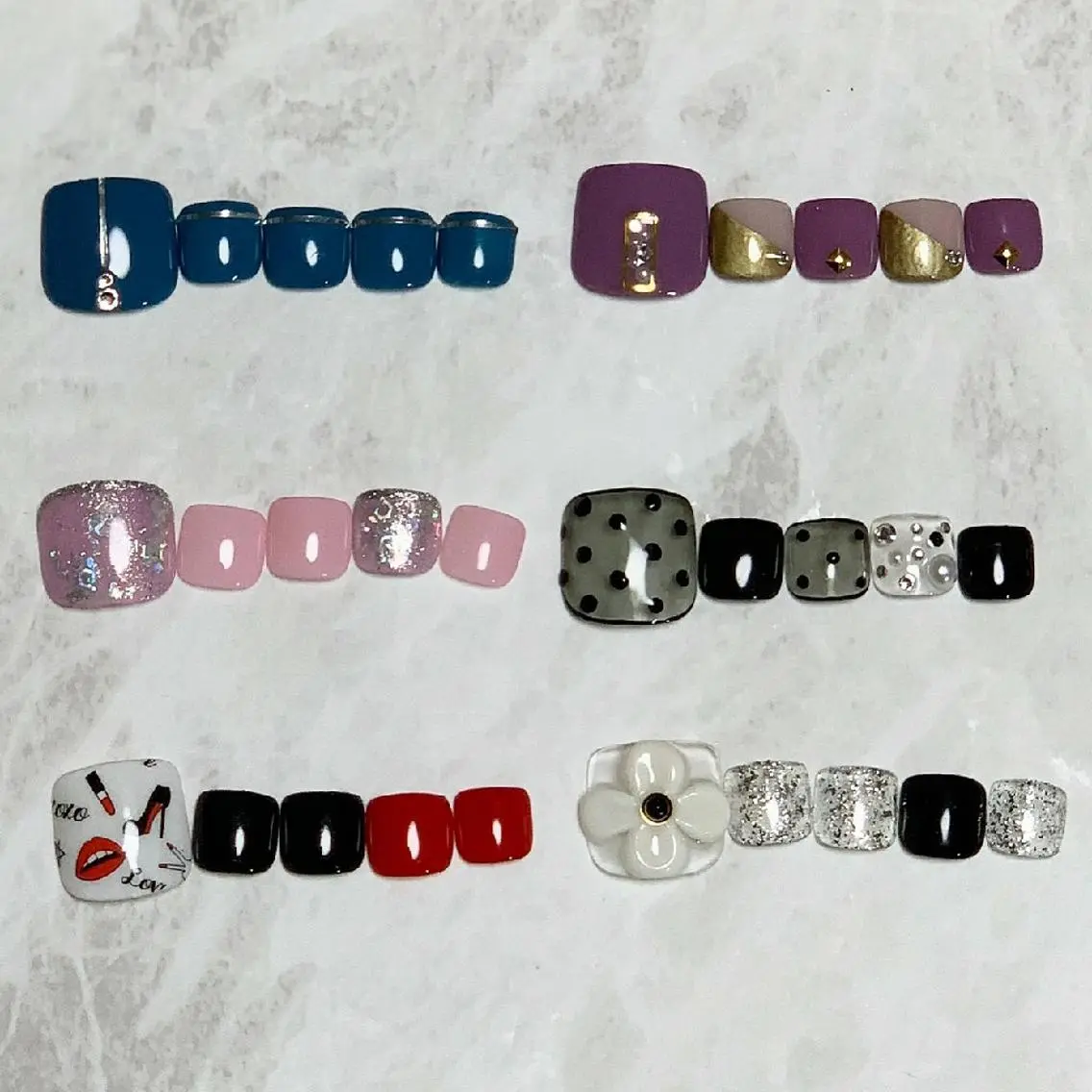 ネイル フットネイル lylynail YUUKAのネイルデザイン