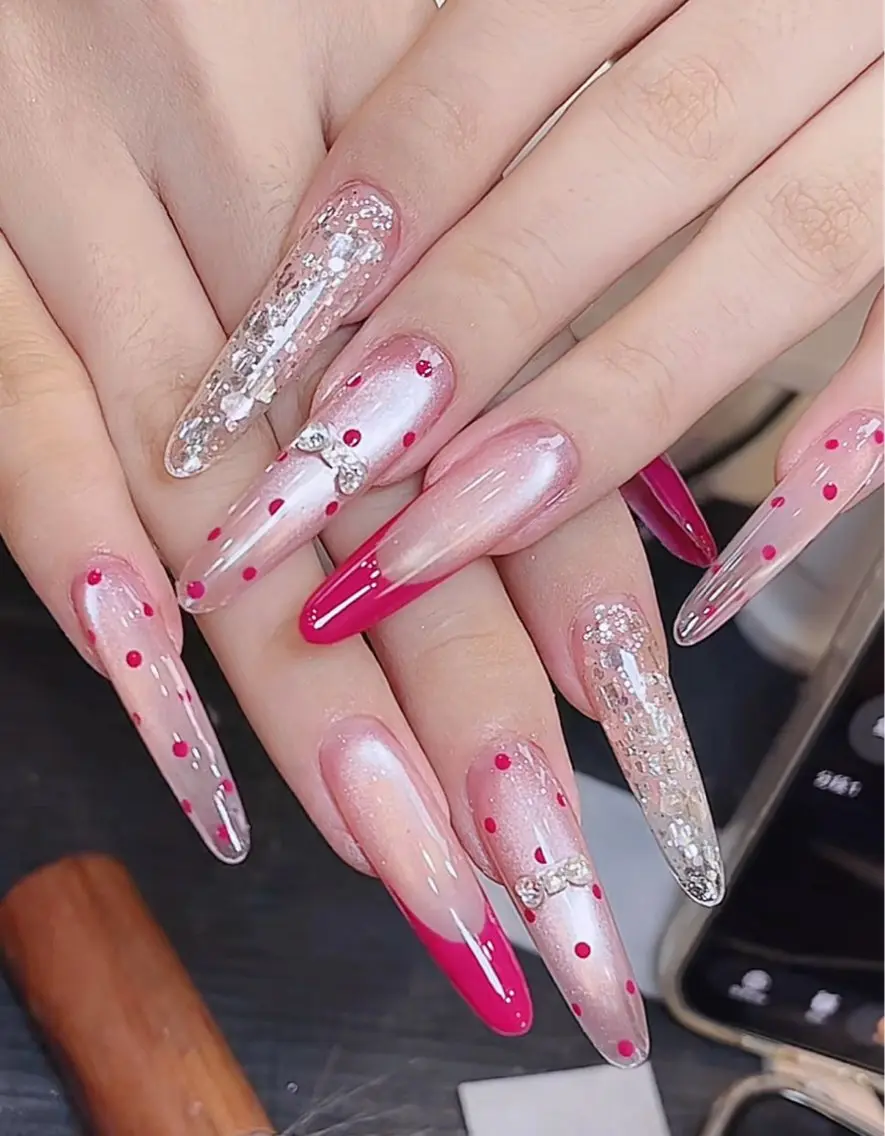 【自爪】🎀シンプル持ち込みデザイン🎀の写真