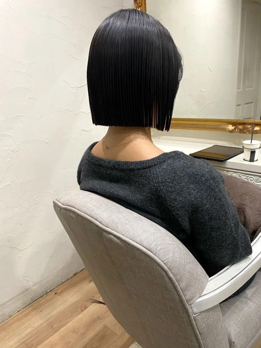 ショート カラー パーマ ヘアアレンジ ボブ カット ヘアカラー トリートメント 東田 恋のヘアスタイル
