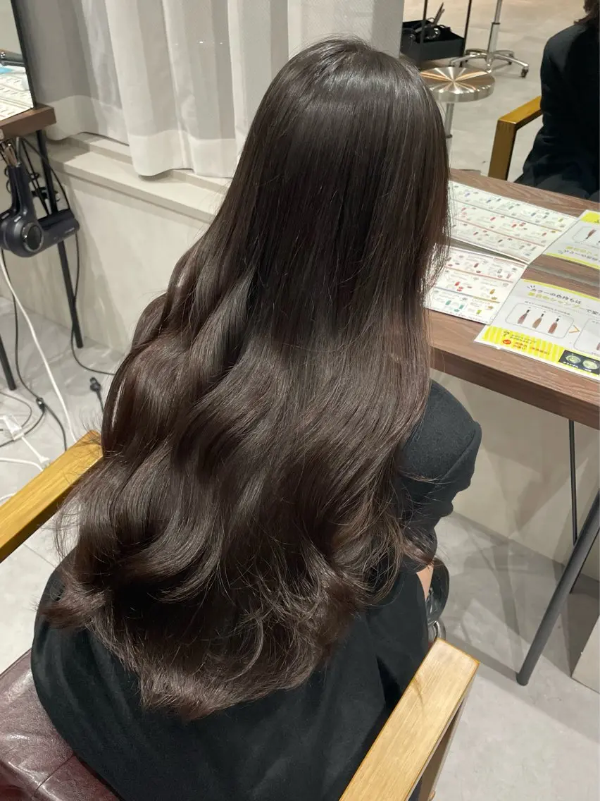 ロング カラー カット ヘアカラー 髪質改善 【KEIKI】のヘアスタイル