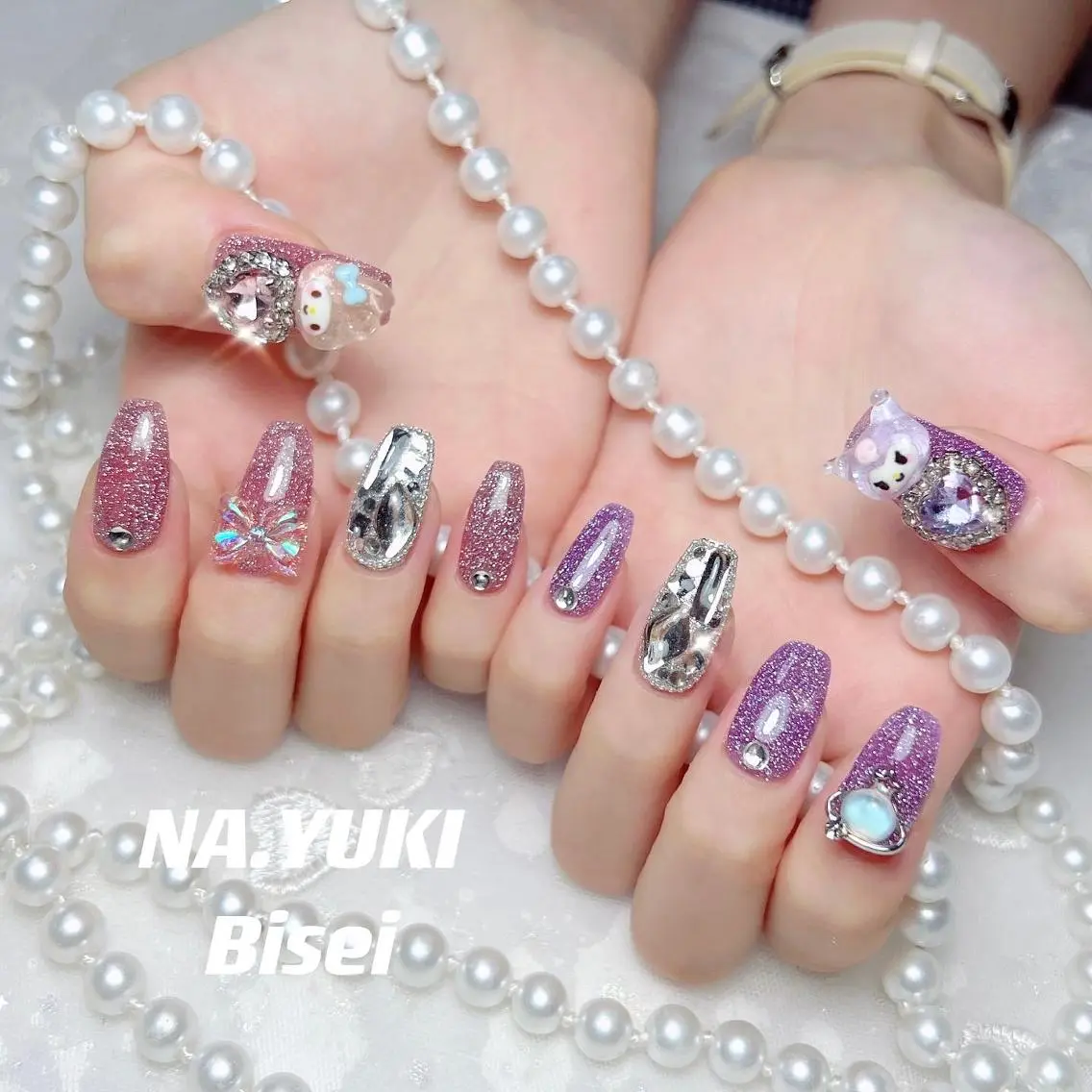 ネイル ハート ハンドネイル ハンドケア YUKI 💗 渋谷店のネイルデザイン
