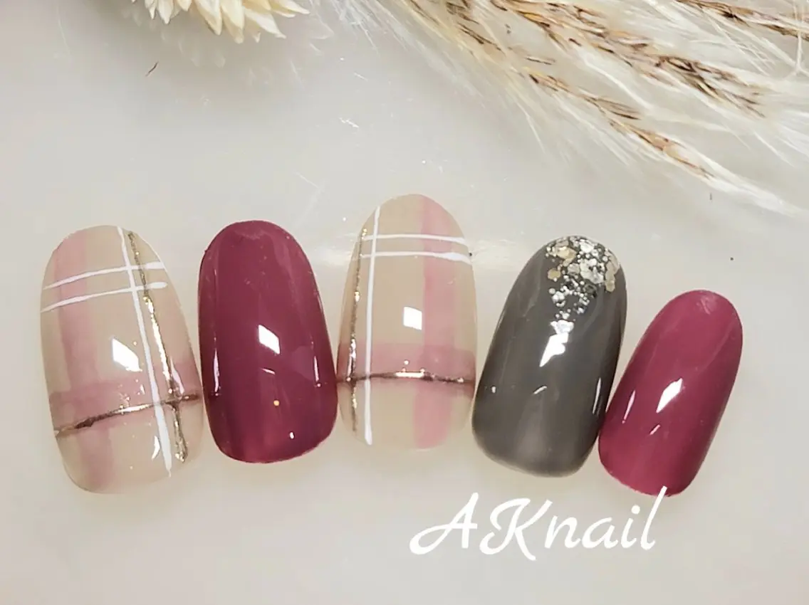 ネイル ネイル&巻き爪サロン AKnailのネイルデザイン