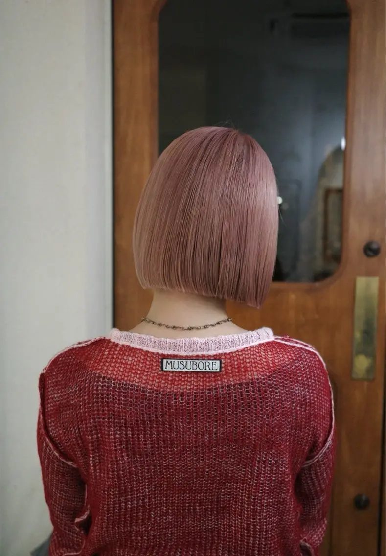 ミディアム カラー モトムラ アミのヘアスタイル