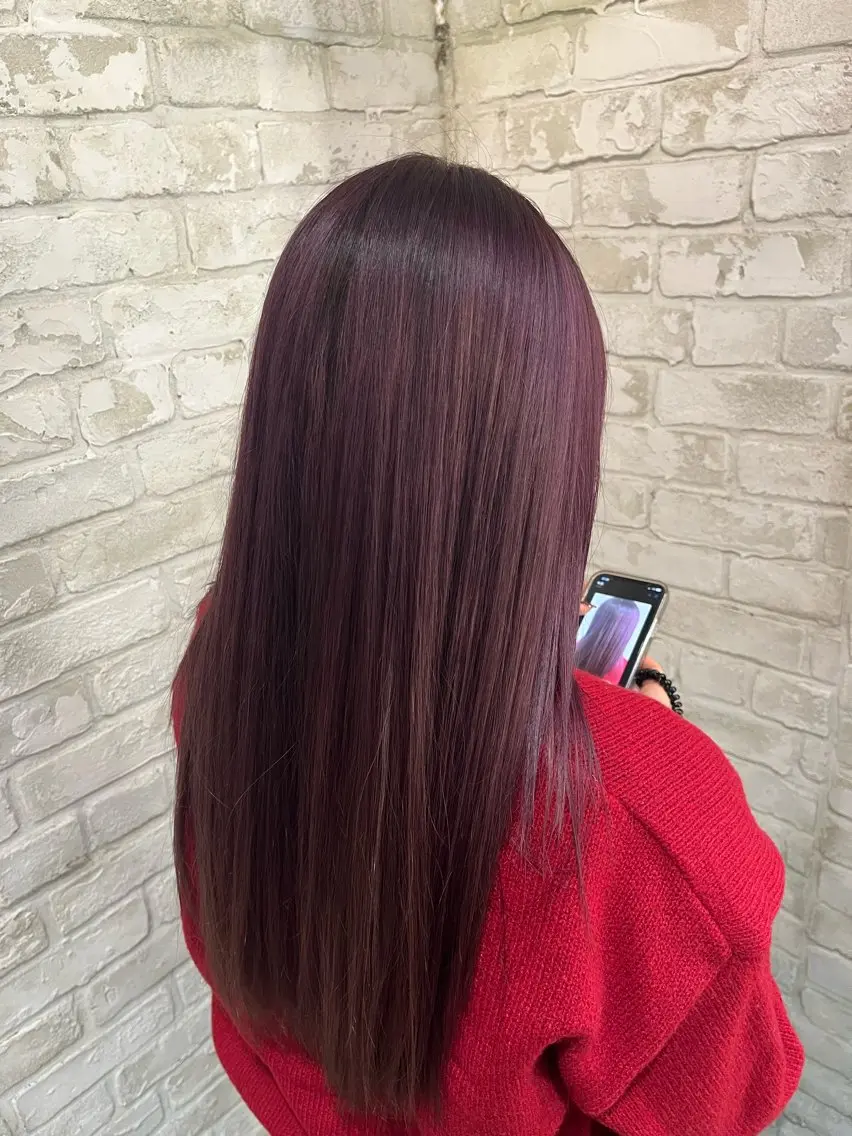カラー ラベンダーカラー ピンクカラー ピンクラベンダー 目黒隼之介/ メンズ0円モデル募集のヘアスタイル