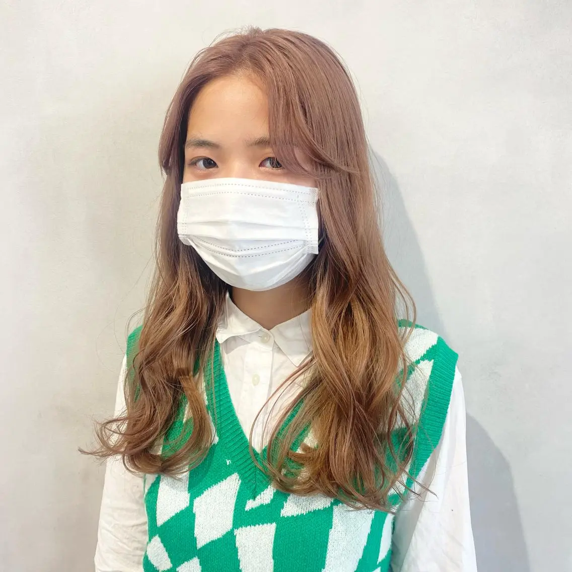 ロング カラー ヘアカラー 🩵ブリーチカラー MIORI🩵のヘアスタイル