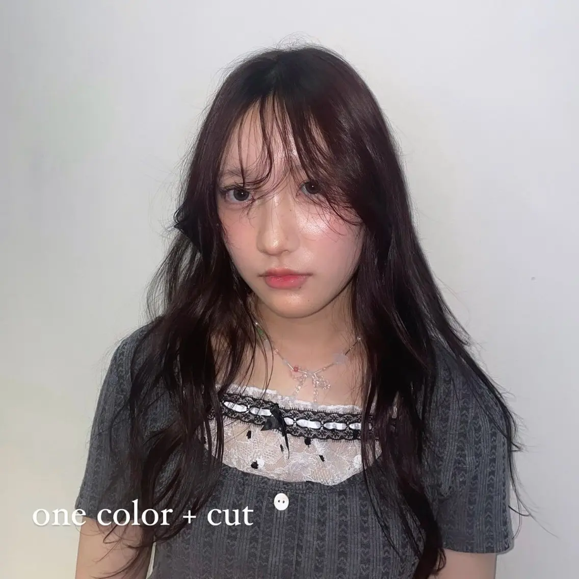 カラー カット ヘアカラー 個性派✴︎ジャケ写 ネイル🦋mire-のネイルデザイン