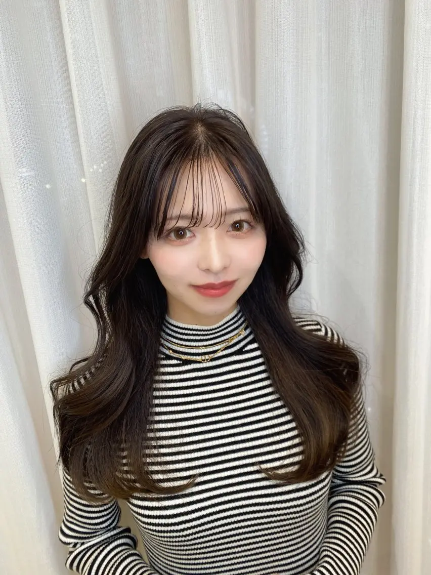 ロング ヘアカラー トリートメント ♡大人カワイイ hair♡徳井はやとのヘアスタイル