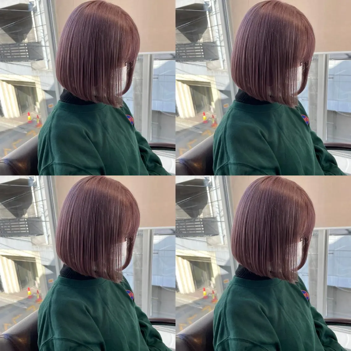 ミディアム カラー 💜ハイトーン💛 マジカルかいちゃんのヘアスタイル