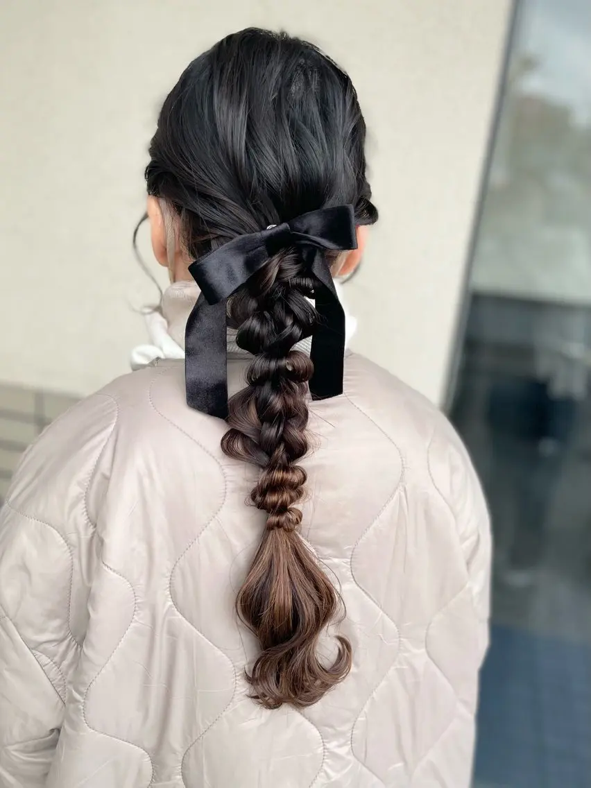 ロング ヘアアレンジ 結婚式・ブライダル ヘアセット 沢田 瞳のヘアスタイル