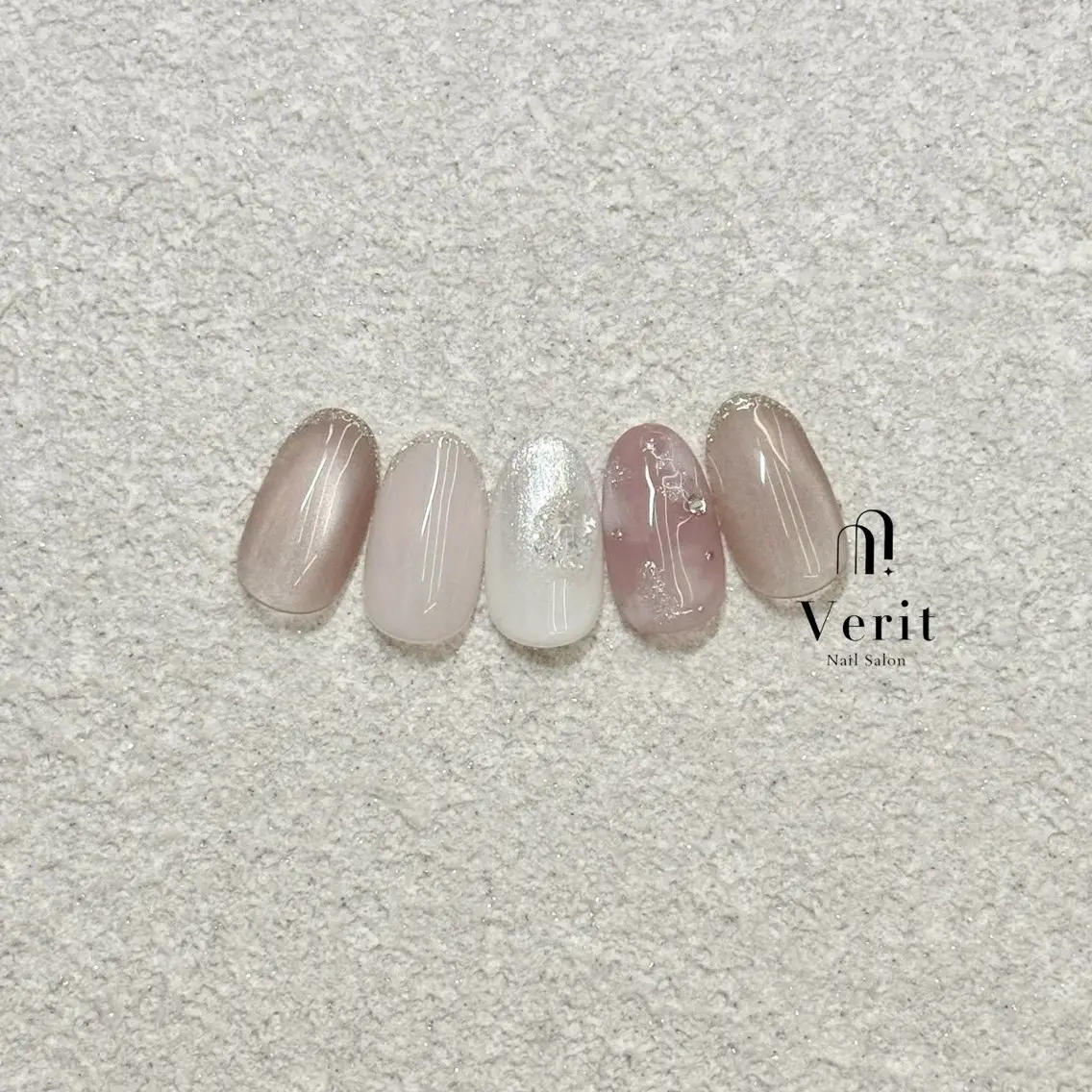 ネイル アートネイル シンプルネイル Kurumi (Verit大森店)のネイルデザイン